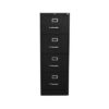 Archivero Institucional vertical de 4 gavetas Metálico Negro - Imagen 3