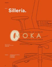 Catalogo de sillas de oficina Omoka linea O